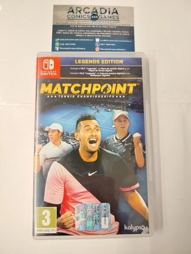 Matchpoint Tennis Championship Legends Edition Switch Nintendo Triangolo Viola